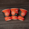 Tea and Coffee Shops Singles Wall Custom Printed Paper Cup with Lid