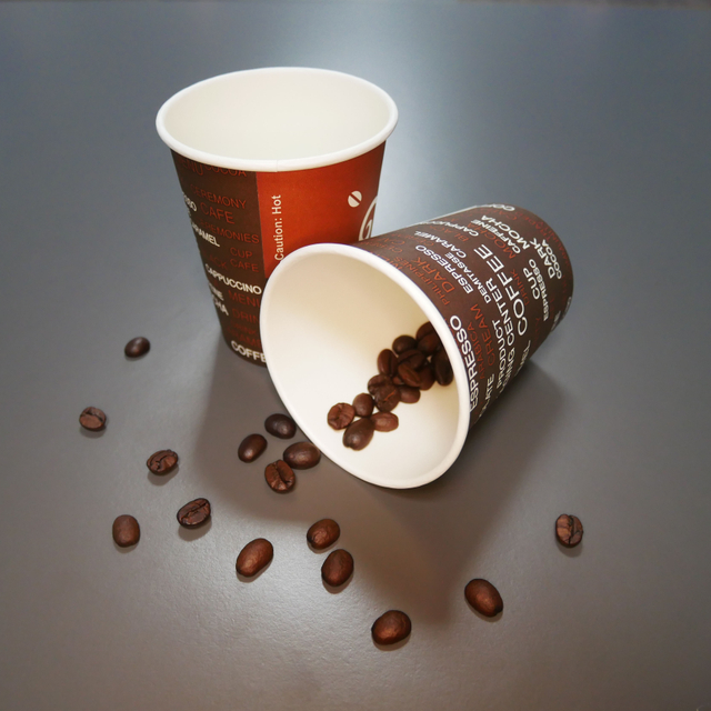 8oz Single Wall Paper Coffee Cup