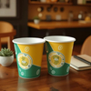 Wholesale 9 Oz Disposable Single Paper Coffee Cup with Lid