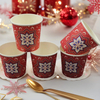 4oz Single-Wall Paper Cup with Customized Logo for Hot/Hold Drink
