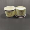 Disposable Customized Logo Printing Take Away Food Grade Ice Cream Paper Cups