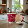 Customized Logo Cold/Hot Drink Paper Coffee Cup with Lid