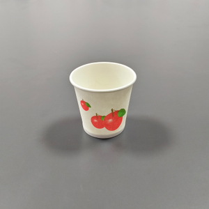 Disposable Paper Cups 2.5 Oz Single Wall Paper Cup Cold Beverage Cups