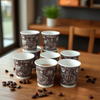 Eco-Friendly 12oz Disposable Cup Double Wall Paper Ice Coffee Paper Cups