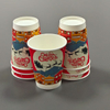 Disposable Ripple Layer Cold/Hot Drink Paper Cup for Coffeemilk Tea Shop