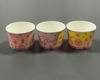 Paper Cup for Ice Cream Disposable Ice Cream Paper Cup with Lid
