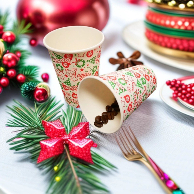 Disposable Single Wall Drinking Hot Cold Coffee Paper Cup