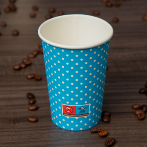 China Supplier Disposable Paper Coffee Cups 10oz Custom Printed