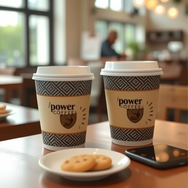 Customized Printed Single Wall Disposable Coffee Paper Cup