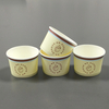 Disposable Customized Logo Printing Take Away Food Grade Ice Cream Paper Cups