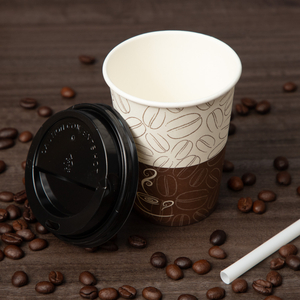 Eco Friendly Custom Paper Cup Single Wall Disposable Paper Coffee Cups