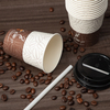 Eco Friendly Custom Paper Cup Single Wall Disposable Paper Coffee Cups