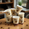 Customized Printed Single Wall Disposable Coffee Paper Cup