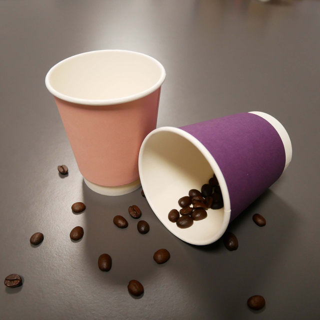 Custom Logo Printed Double Wall Hot Water Paper Cup