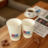 Disposable Paper Cups 3.5 Oz Hot/Cold Beverage Cups for Drinking