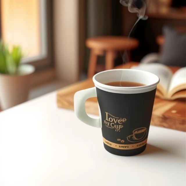 Customer Loge Design Ripple/Single/Double Walled Coffee Paper Cups