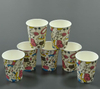 8oz Customized Logo Tea Coffee Take Away Drink Single Paper Cup