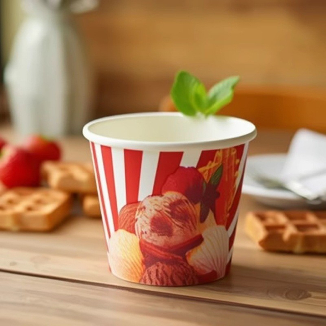 Disposable Ice Cream Cup Soup Bowl Cup