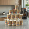 6oz Disposable Kraft Food Use Paper Cup